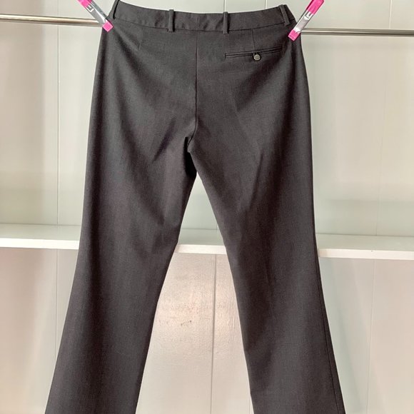Calvin Klein Women's Trousers | Modern Fit Size 4 | Dark Heathered Grey - Picture 3 of 4